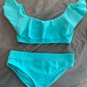 Girls two piece swim suit